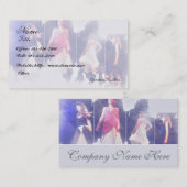 Mode/Kleidungs-Designer Visitenkarte (Vorne/Hinten)