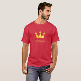 Mode Königskrone T-Shirt
