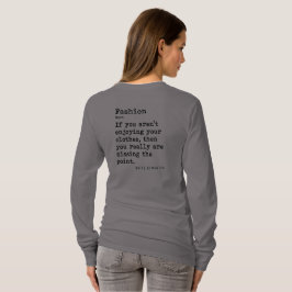 Mode: Langschläfer Crew Neck T-Shirt