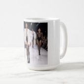 Mode Laufsteg Kunst Tasse (VorderseiteRechts)