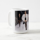 Mode Laufsteg Kunst Tasse (Vorderseite Links)