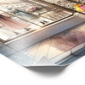 MODE. Lokale Einkäufe Fotodruck (Ecke)