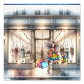 MODE. Lokale Einkäufe Fotodruck (Vorne)