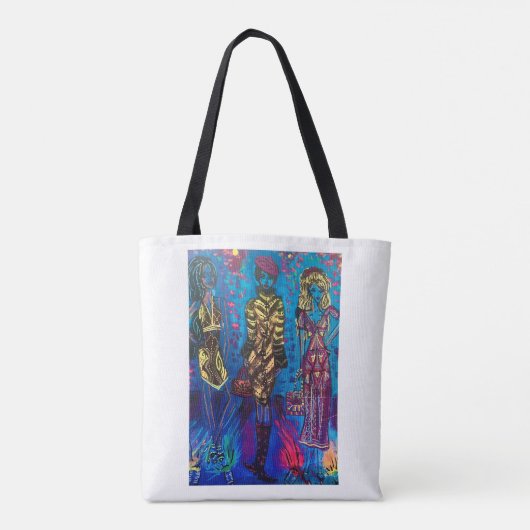 Mode Mädchen Laufsteg-Tasche Tasche (Rückseite)