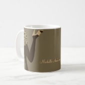 Mode Mädchen Tasse (Vorderseite Links)