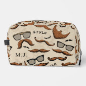 Mode Männer Mit Monogramm | PERSONALISIERT Waschbeutel (Vorderseite)
