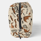 Mode Männer Mit Monogramm | PERSONALISIERT Waschbeutel (Rechts)