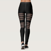Mode mit Riss-Design Leggings (Rückseite)