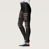 Mode mit Riss-Design Leggings (Links)