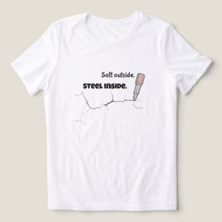 Mode mit Zitaten zur Stärkung der Frauen Tri-Blend Shirt