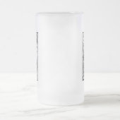 Mode Mittelalter Mattglas Bierglas (Mittel)
