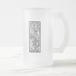 Mode Mittelalter Mattglas Bierglas