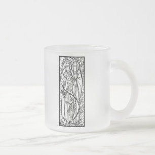 Mode Mittelalter Mattglastasse