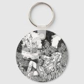 Mode Mittelalter Schlüsselanhänger (Vorderseite)