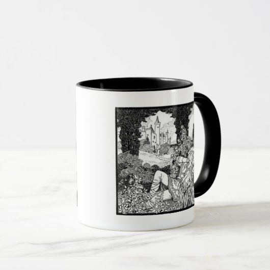 Mode Mittelalter Tasse (VorderseiteRechts)