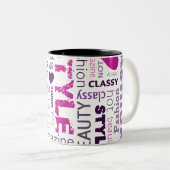 Mode Model Style Beauty Star Tasse Cup (VorderseiteRechts)