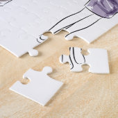 Mode-Modell-Skizzen Puzzle (Seite)