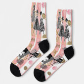 Mode-Models Socken (Linkes Detail)