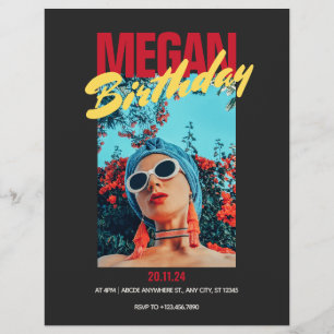 Mode Modern Minimalistische Fotografie Flyer