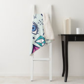 Mode Patch: Pop Art Stickers. Sherpadecke (Beispiel)