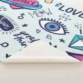 Mode Patch: Pop Art Stickers. Sherpadecke (3/4)