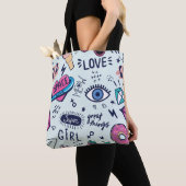 Mode Patch: Pop Art Stickers. Tasche (Von Nahem)