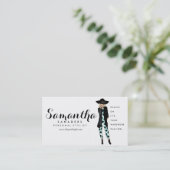 Mode/persönliche Visitenkarte (Stehend Vorderseite)