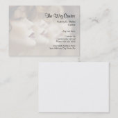 Mode-Perücke-Speicher-Visitenkarten Visitenkarte (Vorne/Hinten)