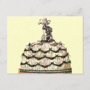 Mode-Plate ~ Postcard Marie Antoinette Liebe Postkarte