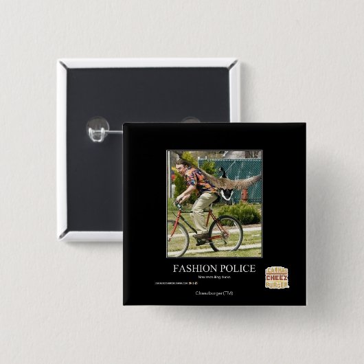 Mode-Polizei Button (Vorne & Hinten)