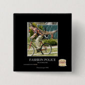 Mode-Polizei Button (Vorderseite)