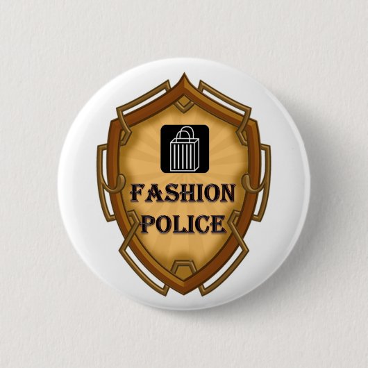 Mode-Polizei Button (Vorderseite)