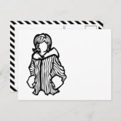 Mode Postkarte (Vorne/Hinten)