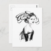 Mode Postkarte (Vorne/Hinten)