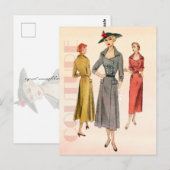 Mode Postkarte (Vorne/Hinten)