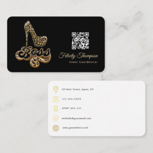 Mode-QR-Code Visitenkarte