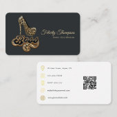 Mode-QR-Code Visitenkarte (Vorne/Hinten)