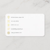 Mode-QR-Code Visitenkarte (Rückseite)