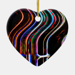 Mode Radiation Keramik Ornament