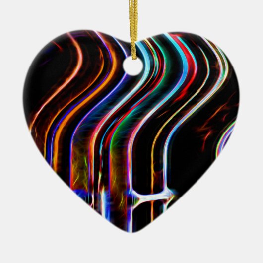 Mode Radiation Keramik Ornament (Vorne)