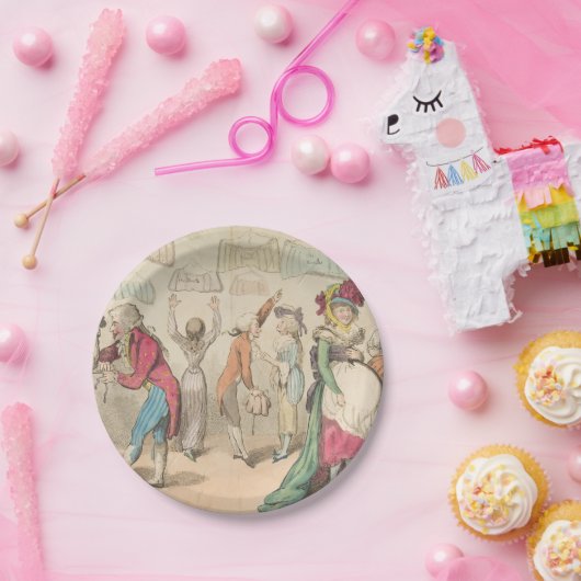 Mode - Rundpapier-Teller Pappteller (Party)