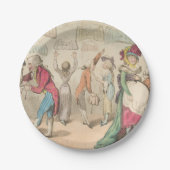 Mode - Rundpapier-Teller Pappteller (Vorderseite)