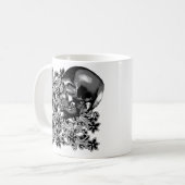 MODE-SCHÄDEL KAFFEETASSE (Vorderseite Links)