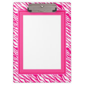 Mode - Schuhe - Zebra-Zwischenablage Klemmbrett (Vorderseite)