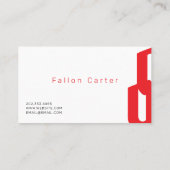 Mode, Seamress, Alterungs-Nähshop Visitenkarte (Rückseite)