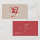 Mode, Seamress, Alterungs-Nähshop Visitenkarte (Vorne/Hinten)