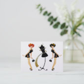 Mode/Seamress/Gewichtsmanagement Visitenkarte (Stehend Vorderseite)