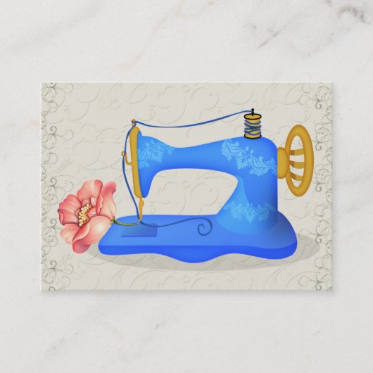 Mode / Seamstress Business Card - SRF Visitenkarte (Vorderseite)