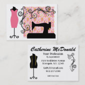 Mode/Seamstress-Karte - SRF Visitenkarte (Vorne/Hinten)