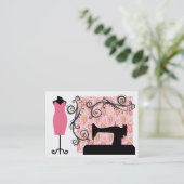 Mode/Seamstress-Karte - SRF Visitenkarte (Stehend Vorderseite)